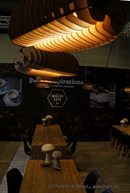 coffee bean - koffie boon - lamp - light - in hout - by passion 4 wood - woodlight.be ideal for a coffee bar